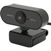 Annadue Webcam con Microfono per PC, Fotocamera per Computer USB Full Ultra HD 1080P, Videocamera Plug and Play Web Camera per Videochiamate, Conferenze, Streaming, Registrazione