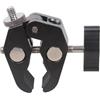 WZBHCZLJ 2. Adattatore morsetto in lega di alluminio 1/4 3/8 supporto per attrezzatura fotografica Supporta 3 kg di capacità in lega di alluminio granchi morsetto