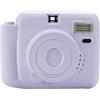 Jectse Fotocamera Istantanea, Fotocamera con Stampa Istantanea con Flash Automatico Dimensioni Immagine 62 X 46 Mm, Ricaricabile Regalo con Cinturino da Polso e