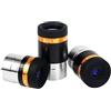 SVBONY Oculari per telescopio da 4 mm, 10 mm e 23 mm, kit di accessori con lenti completamente rivestite, grandangolo da 62 gradi per telescopio astronomico da 1,25 pollici