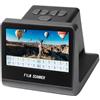 Jectse Scanner di Pellicola Digitale da 22 MP, Schermo LCD da 5 Pollici, Memoria da 16 GB, Convertire le Foto Black Negative in JPEG con Backup per Vista, 7 8 10 11 12, OS X 10.7.3 e