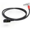 SZRMCC D Tap ad angolo retto 2 Pin maschio cavo di alimentazione per Zacuto Gratical Eye Viewfinder Teradek Bond Bolt