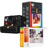 Polaroid Now+, Strater Kit + 2 y-Type Color Films (Black)