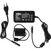 vhbw alimentatore compatibile con Nikon D7000, D7100, D610, D500, D600, 1 V1 fotocamera digitale + accoppiatore DC (sostituisce Nikon EP-5B) 2m