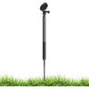 Generisch Golf Phone Tripod, Magnetic Mobile Recording Stick, Extendable Adjustable Height Stand, 360 gradi Rotation Mount, Ideal for Travel, Vlogging, Cooking Videos, Live, 11,6 x 47,6 pollici