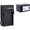 WVGFAUXA Batteria VW-VBD58 AG-VBR59 Da 5800 MAh, Compatibile Con Panasonic, For Caricabatterie AJ-HPX260MC 265MC PX270 PX298 AG-FC100 VW-VBD29 VBD78(1 Battery 1 Charger)
