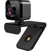 SHENGXINA Webcam 1080p con integrato HD. Microfono autofocus. USB Web cam rotatable 2 Mega Pixels for l'apprendimento del lavoro con la videoconferenza in diretta Webcam pc