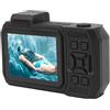 Acouto Fotocamera Digitale Impermeabile a Doppio Schermo 4K 65MP, Fotocamera Subacquea con Messa a Fuoco Automatica, 2,88 Pollici + 1,44 Pollici, 2500 MAh, Fotocamera Impermeabile 33FT,