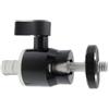 NUEAYMS 1/4 pollici blocco eccentrico tipo a metallo Pan Tilt fotocamera telefono fotografia selfie asta prolunga adattatore montaggio supporto per testa a