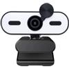 TIEOAXFT Mini webcam 4K 2K 1080P HD for PC Laptop Autofocus 30 FPS USB Webcam con microfono antirumore e copertura for la privacy portatile(4K)