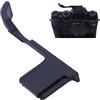 duomianshou Impugnatura per pollice in metallo compatibile con fotocamera Fujifilm Fuji X-M5, pulsante per pollice con tappo di copertura hot shoe, estensione maniglia dito