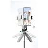 Sequin XQT A66 Un treppiede selfie bar, treppiede per fotocamera, treppiede per telefono, treppiede per streaming live, luce selfie, telecomando Bluetooth, telecomando Bluetooth, treppiede