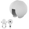 Pidynx Custodia protettiva in silicone per Insta360 X5 Full-Stealth, antiurto, impermeabile, resistente al sudore, facile da pulire, protezione integrale (bianco)