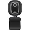 QOXEZY Webcam 4K compatibile con USB-C con copertura per la privacy scorrevole per team Zoom Meet Streaming e comunicazione remota (4K)