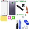 Generic Galaxy Galaxy S8/S8 Plus Frontale Touch Screen Posteriore Cassa Vetro Strumenti di Ricambio Porta con Obiettivo Fotocamera per Samsung Galaxy S8/S8 Plus + Strumenti per Samsung Galaxy S8 Plus