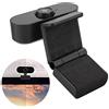 Generic Webcam per PC, Webcam per PC Portatile Fotocamera con Microfono Fotocamera per Computer 1080P per Video (BLACK)