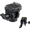 Manfrotto 234RC, 243 auto finestra pod con Tilt top (nero)
