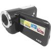 Fiorky Fotocamera Digitale, Videocamera DV Portatile da 16 MP 720P Schermo a Colori TFT da 2,0 Pollici Videocamera Digitale Zoom Digitale 16X Flash LED Incorporato for Studenti Adolescenti