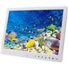 YPAPBHT Display pubblicitario touchscreen da 17 pollici, supporta il segnale HDMI, cornice for foto digitali ad alta definizione montata a parete.