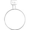 Artsim Prismi e caleidoscopi Lente di prova con prisma ottico che sostituisce le lenti con cerchi in metallo DIA 38 mm Prisma Kit di ottica per aule di scienze (Color : 1.00)