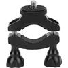 Aumotop Clip per Fotocamera da Bicicletta 1/4 in Supporto per Morsetto per Treppiede per Moto Supporto per Bici per Fotocamera Sportiva Equitazione in Bicicletta Lega di Alluminio