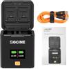 Saluaqui Cancellatura della Batteria della Fotocamera EN-EL15B EN-EL15C Caricatore a 2 Slot Schermo OLED PD Box di Ricarica Rapida D7500 D750 Z6 II Z7II Z8 D810 D800 D850 D700