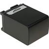 akku-net Batteria per videocamera Canon Legria HF G10, 7,4V, Li-Ion