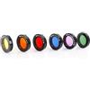 Generic 1,25 pollici 31,7 mm 6 colori filtro lente telescopio astronomico custodia in alluminio Ricambi per telescopi astronomici
