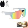 Générique POV Baseball Sunglasses with Camera, 4K Video Camera Glasses, 2026 Upgrade Smart Glasses Audio Action for Men Women