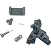 Uqezagpa Set di 6 supporti per casco da moto, con vite a pollice lungo, per action camera e smartphone, set di montaggio per fotocamera da moto