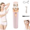 Generico Pluxy Epil Pro 3.0 Women Face Epilator, Pluxy Face Epilator, Hero Epilator, Hair Removal For Face, For Face, Hand, Legs, Underarms Rechargeable Epilator (Pink*1)