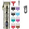 OZK 2023 Terminator Professional Hair Clipper Mower Rasoio elettrico Barbiere Trimmer per gli uomini Barbiere Shop Macchina per il taglio di capelli da uomo maschile