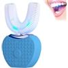 Générique Spazzolino da denti Automatico Sonic Brush V5, Spazzolino da denti elettrico Ultrasonico A Forma di U a 360°, Elettrico Intelligente Senza Fili Per Adulti