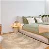 Astra Tappeto Morbido a Pelo Alto, Soggiorno, Camera da Letto - Tappeto Beige, 80 x 150 cm