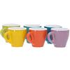 Innova Tazzine Caffe` 6pz Ceramica Conica Riutilizzabile