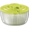 Küchenprofi WAVE, centrifuga per insalata con corda, ciotola per insalata con coperchio e cestello, smontabile per una facile pulizia, plastica di alta qualità, capacità 3,25 l, Ø 24 cm, verde