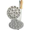 CBE elettrodomestici Stampo rotondo CBE2080200 per la cottura su fiamma libera di biscotti a forma di noce