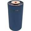 Cecotec Umidificatore Ultrasuoni con Diffusore Aromi 10ml PureAroma 3000 Navy Sound. Altoparlante Bluetooth, Ricarica Wireless, Timer 8h, 3 Modalità Vapore, Luce LED Colori, Aromaterapia, Compatto