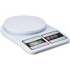 AMBSS SYS Bilancia digitale elettronica da cucina multi-funzione - opzione tara - display LCD SF-400 - grammi e once (10000g/353oz) per misurare esatti ingredienti di cottura o cottura (bianco/plastica)