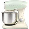 G3 Ferrari G20075 Pastaio Deluxe Impastatore Professionale 5.2 Litri, 1200 W, Crema/Verde Pastello