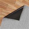 Estores Basic Tappeto Salotto Vinilico Antiscivolo, Lavabile e Resistente alle Macchie, Tessuto Intrecciato e Senza Pelo, Tappeto in Vinile Perfetto per Interni ed Esterni, STORESBASIC Grigio Tinta Unita 200x290