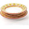 Ceramiche Azzaro & Romano Caltagirone CEAR ceramiche - Set posto tavola singolo composto da 3 piatti in ceramica siciliana per servizio di piatti