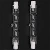 JZLBBC R7S 78MM 100W Lampadina alogena in vetro trasparente R7S Lampada alogena lineare AC 220-240V J78MM 150W dimmerabile Bianco caldo 6PC 100W