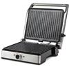 G3 Ferrari G10161 Bistecchiera a Contatto Lavica Easy, INOX, 2000 Watt, G1016100