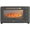 BLACK+DECKER - Forno Elettrico BXOV6000E | 2000W | 60L | 15 modalità | A Convezione | Timer 90 min | Funzione STAY ON | Doppio Vetro | Luce Interna | Teglia Raccoglibriciole | Accessorio Spiedo