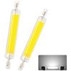 BVCL Lampada R7s LED 118mm, lampadina dimmerabile 10W, equivalente a una lampadina alogena da 100W, 1000LM, assenza di sfarfallio, angolo del fascio di 360°, lampadina COB