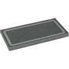 Etna Stone&Design BISTECCHIERA_LAVA GRILL_ Pietra lavica Naturale dell'Etna Antiaderente per FORNO e BARBECUE (XS 15x30x2cm)