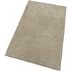 emmevi Tappeto Bagno Scendiletto Morbido Antiscivolo Camera Letto Pelo Lungo mod.FLUFFY 65X130 MARRONE