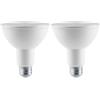Leo's Light 2 Pezzi LED Lampadina Faretto PAR30 E27 15W Luce Calda 3000K,1500LM, 120 gradi di Luce, Equivalente a Alogena 100W, Lampade Riflettore LED (Bianco Caldo 3000k, PAR30-15W)