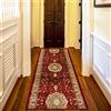 Mazovia Tappeto per Corridoio - Passatoia Corridoio Orientale - Tapis Salon, Chambre, Cuisine e Corridoio - Certifié Oeko-Tex - Tapis de Couloir au Metre - Rosso - 60x300 cm